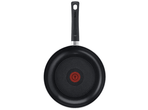 Set de sartenes - Tefal C42202S2A, 2 unidades, 20/26 cm, Para todo tipo de cocinas, Aluminio, Negro