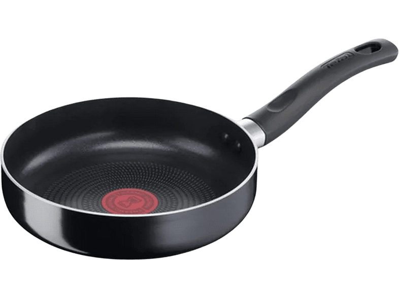Set de sartenes - Tefal C42202S2A, 2 unidades, 20/26 cm, Para todo tipo de cocinas, Aluminio, Negro