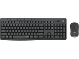 Pack Teclado + Ratón - Logitech MK295, Bluetooth, Inalámbrico, 10 m, Negro