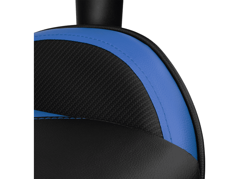 Silla gaming - Drift DR90 Pro V8, 2D (regulable en altura y anchura), Hasta 150 kg, Azul