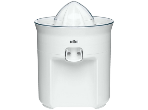 Exprimidor - Braun CJ 3050, 60W de potencia, Capacidad vaso 1.75 litros, Apto lavavajillas, Blanco