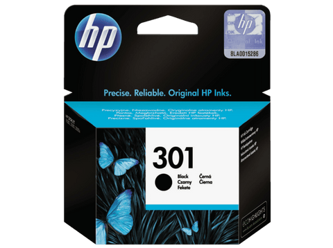 Cartucho de tinta - HP 301, Negro, CH561EE
