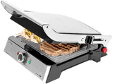 Grill - Cecotec ROCK'NGRILL PRO, 2000W, Antiadherente, Temperatura regulable, Placas reversibles