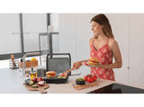 Grill - Cecotec Rock’nGrill 1000 Dark, 1000 W, Antiadherente, Altura adaptable, Dark Inox
