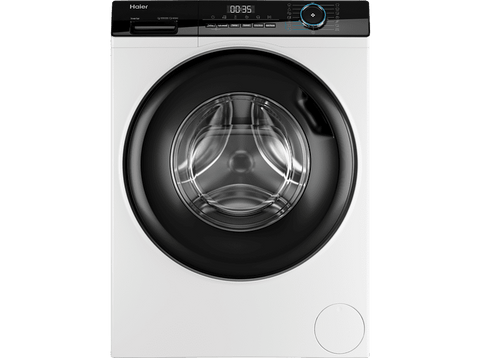 Lavadora carga frontal - Haier I-Pro Series 3 HW90-BP14939-S, 9kg, 1400rpm, Motor Inverter, Vapor, Antibacterias, Blanco