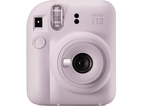 Cámara instantánea - Fujifilm Instax Mini 12, 62× 46 mm, Flash, Lila