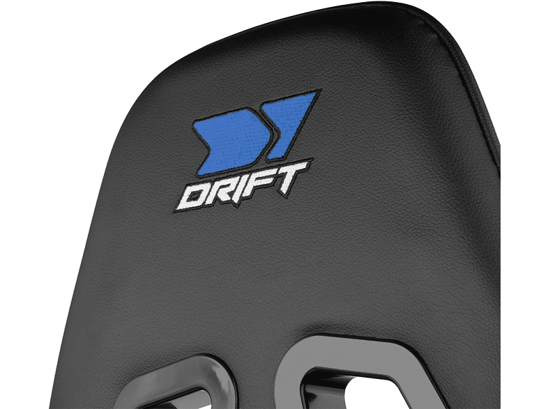 Silla gaming - Drift DR90 Pro V8, 2D (regulable en altura y anchura), Hasta 150 kg, Azul