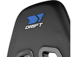 Silla gaming - Drift DR90 Pro V8, 2D (regulable en altura y anchura), Hasta 150 kg, Azul