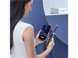 Cepillo eléctrico - Oral-B iO 9S, Seguimiento 3D, Sensor de Presión, Estuche de Carga, Diseñado Por Braun, Negro