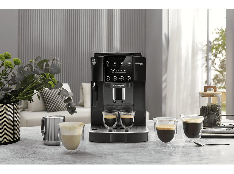 Cafetera superautomática - De'Longhi Magnifica Start ECAM220.21.BG, Molinillo integrado, 15 bar, 1450 W, Negro