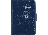 Funda eBook - La Volátil Ovni, Para eBook de 6, Tipo libro, Azul
