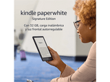 eReader - Amazon Kindle Paperwhite Signature Edition 2021, 6.8, 300 ppp, 32 GB, Wi-Fi, Impermeable, Negro