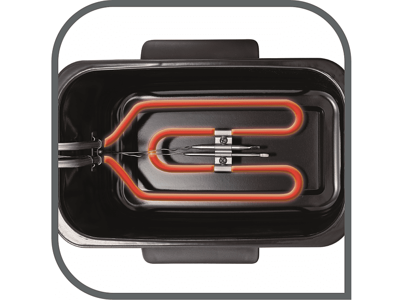 Freidora - Tefal FR 3310 Easy Pro, 3l, Zona Fría, Tapa de almacenaje