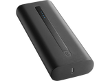 Powerbank - Cellular Line Thunder, Universal, 20000 mAh, 2 entradas USB-C, Negro