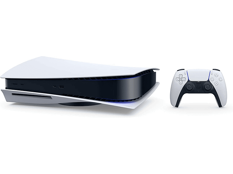 Consola - Sony PlayStation 5 Standard, 825 GB, 4K, 1 mando, Chasis C, Blanco