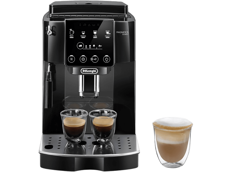 Cafetera superautomática - De'Longhi Magnifica Start ECAM220.21.BG, Molinillo integrado, 15 bar, 1450 W, Negro