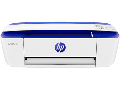 Impresora multifunción - HP DeskJet 3760, Inyección de tinta, Color, 8/5,5ppm, WiFi, Azul