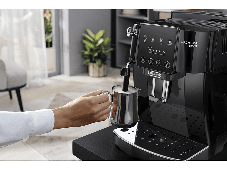 Cafetera superautomática - De'Longhi Magnifica Start ECAM220.21.BG, Molinillo integrado, 15 bar, 1450 W, Negro
