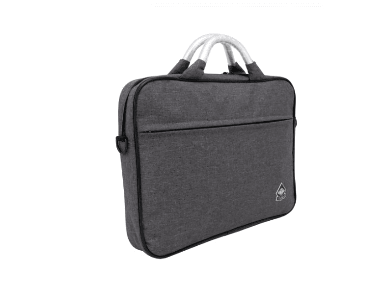 Funda - Maillon Technologique Marsella, Para portátil hasta 16, Maletín con correa, Gris
