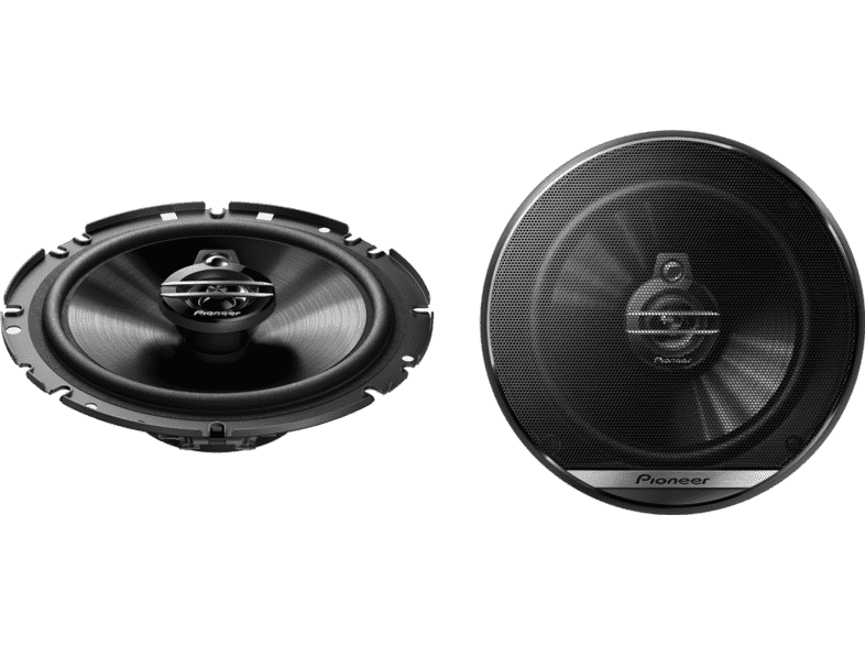 Altavoces coche - Pioneer TS-G1730F, 17 cm, 300W, 3 vías, 90 db, Negro