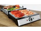 Grill - Cecotec ROCK'NGRILL PRO, 2000W, Antiadherente, Temperatura regulable, Placas reversibles