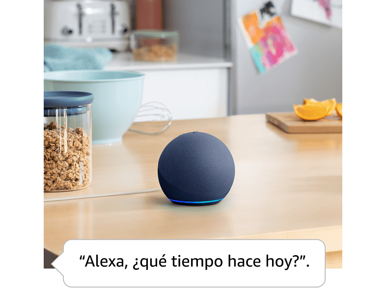 Altavoz inteligente - Amazon Echo Dot (5. Gen 2022), Controlador de Hogar, Azul marino