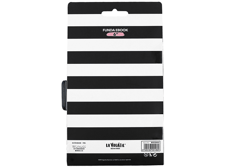 Funda eBook - La Volátil Ovni, Para eBook de 6, Tipo libro, Azul