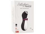 Succionador de clítoris - Satisfyer Pro Penguin Next Generation, 11 funciones, Recargable, Sumergible, Negro