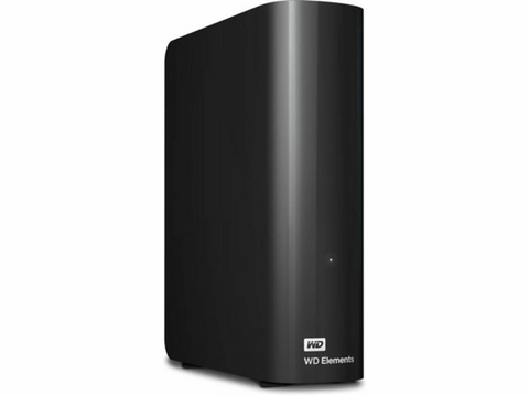 Disco duro 10 TB - Western Digital WD Elements Desktop, Micro-USB B, 3.0 (3.1 Gen 1), Negro