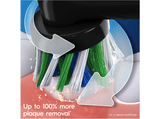 Cepillo eléctrico - Oral-B Vitality Pro, Con 2 Cabezales, Diseñado Por Braun, Negro