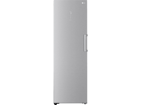 Congelador vertical - LG GFM61MBCSF, 324 l, Total No Frost, 186 cm, Inox texturizado antihuellas