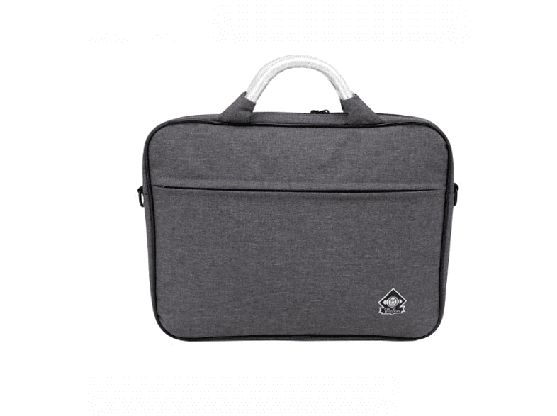 Funda - Maillon Technologique Marsella, Para portátil hasta 16, Maletín con correa, Gris