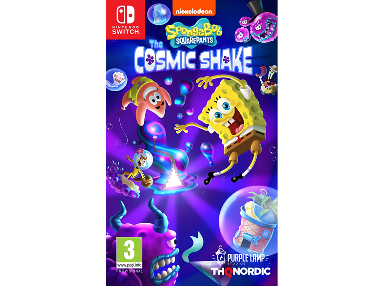 Nintendo Switch Bob Esponja: Cosmic Shake