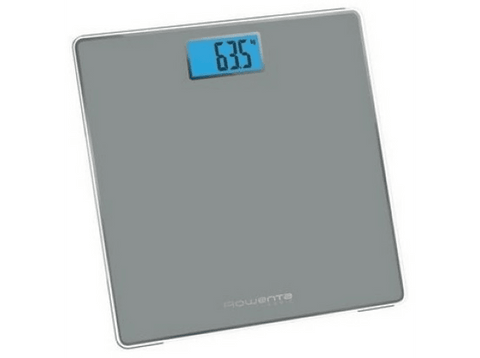 Báscula de baño - Rowenta BS1500, 160 kg, Vidrio templado, Apagado y encendido automáticos, Plata