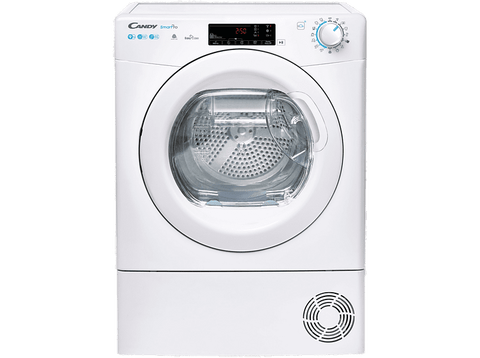 Secadora - Candy Smart Pro CSOE H9A2TE-S, Bomba de calor, 9kg, Wi-Fi, 7 ciclos rápidos, Blanco