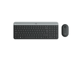 Pack Teclado + Ratón - Logitech MK470, Inalámbrico, Bluetooth, USB, Negro