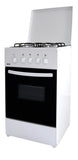 Cocina -  KYMPO CK500-01, Fogones, Horno, Gas, Blanco