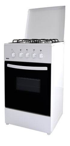Cocina -  KYMPO CK500-01, Fogones, Horno, Gas, Blanco