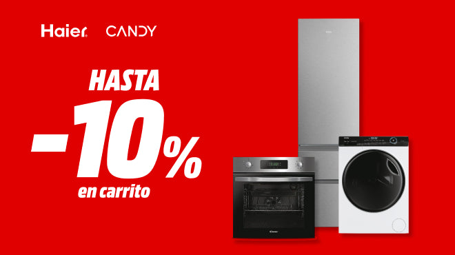Hasta -10% en electrodomésticos