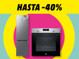 Hasta -40% en electrodomésticos