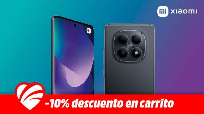 -10% en smartphones Xiaomi.
