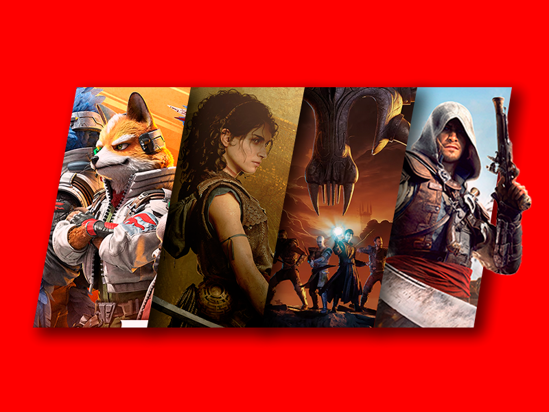 Reserva los próximos lanzamientos en juegos.
