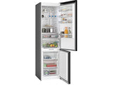 Frigorífico combi - Siemens KG39NAXCF, No Frost, 203 cm, 363 l, Cajón Hyperfresh, Iluminación LED, Negro