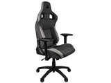 Silla gaming - Corsair T3 Rush, Reposacabezas 4D, Espalda inclinable, Hasta 120 kg, Almohadilla incluida, Negro