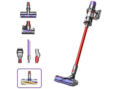 Aspirador escoba - Dyson V15™ Origin Detect, Potencia succión 200 AW, 60 min, Antienredos, 3 Modos, Incluye cepillo láser
