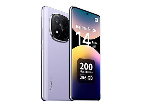 Móvil - Xiaomi Redmi Note 14 Pro+, Lavender Purple, 256 GB, 12 GB RAM, 6.67