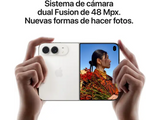 Apple iPhone Duo, Blanco estrella, 256 GB, 7.6 OLED Super Retina XDR, Plegable, 5G, Chip A20 Pro, Siri AI, iOS