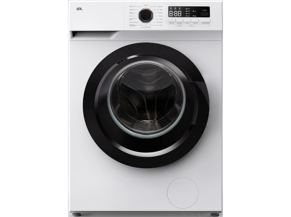 Lavadora carga frontal - ok. OWM 8113 A, 8 kg, 1400 rpm, 15 Programas, Blanco