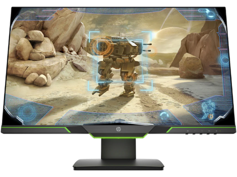 Monitor gaming - HP 25x, 24.5'', Full HD, 144 Hz, 1 ms, Negro