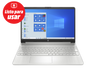 Portátil - CL HP 15S-EQ1040NS, 15.6" HD, AMD 3020e, 4 GB, 128 GB SSD, Gráficos AMD Radeon™, W11 S, Plata